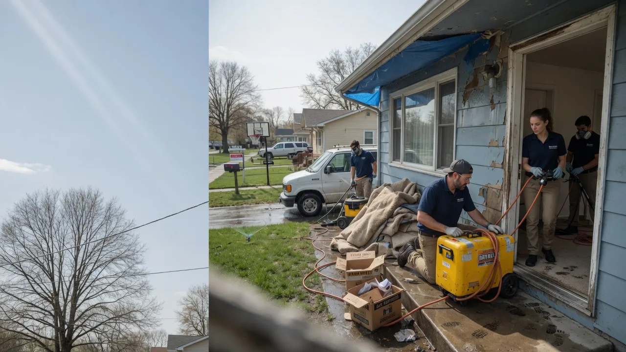 Basement Flood Cleanup in Green Sulphur Springs, WV near me